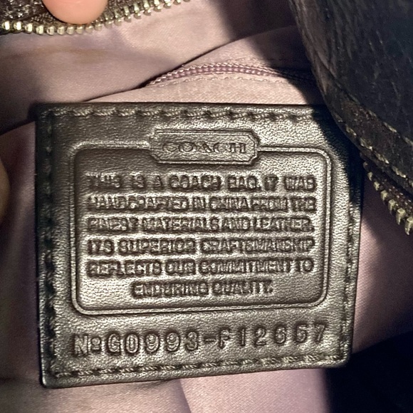 Coach Brown Leather Purse🐝 - Picture 2 of 6